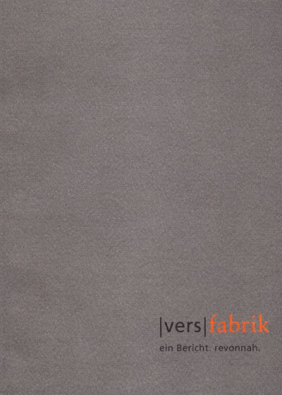 Versfabrik - by Anna Elkins